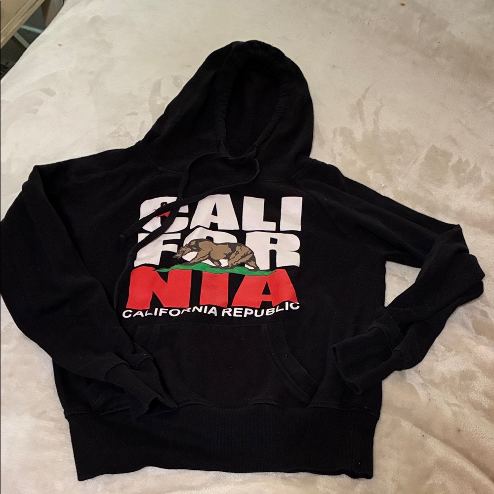 Finesse Black Cali Bear Hoodie